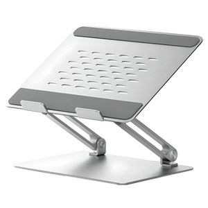 미아크 초경량 흔들림방지 높이각도조절 고급 알루미늄 노트북 거치대