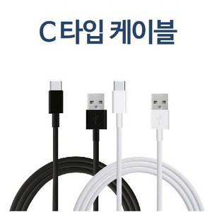 삼성 갤럭시 USB-C타입 고속 충전 케이블, 1.2m, 화이트, 2개