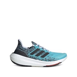 아디다스 울트라부스트 라이트 "라이트 아쿠아/코어 블랙/브라이트 레드" 스니커즈, US men 12.5(KR 305), 블루계열+블랙계열