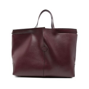 토즈 미디엄 레더 토트 백