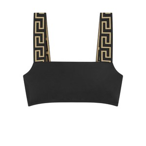 베르사체 그레카 보더 비키니 탑, 블랙계열, Numeric 2(KR 66)