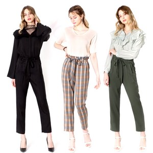 Elfen 여성 S/S 편안한 사방스판 팬츠 3pc