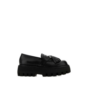 알렉산더맥퀸 태슬 플랫폼 로퍼, Italy 43(KR 280), 블랙계열