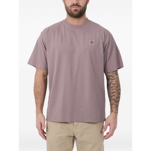 스톤 아일랜드 로고 패치 티셔츠, 그레이계열, Standard XL(KR 105)