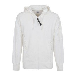 C.P.컴퍼니 후드 집업 스웨트셔츠, 화이트계열, Standard XL