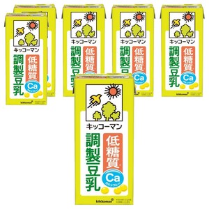 기꼬만 저당질 조제 두유 45%오프 1000ml 6개, 1L, 6개