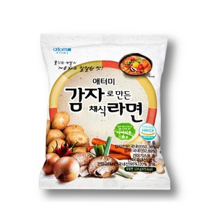 애터미 감자로만든채식라면, 5개