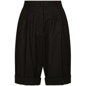 돌체앤가바나 하이웨이스트 테일러드 쇼츠, 블랙계열, Italy 44(KR 66)