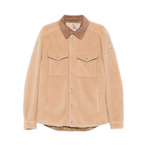 몽클레르 코듀로이 칼라 플리스 오버셔츠, 브라운계열, Standard L(KR 100-180)