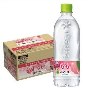 이로하스 모모 복숭아맛 음료 540ml 24개