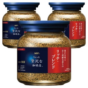 조금호화로운커피숍 리치 블렌드 보틀 패키지, 80g, 3개