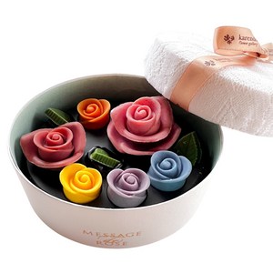 메시지더로즈 로즐레 & 레인보우 초콜릿 선물세트 9개입, 1개