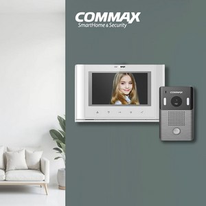 코맥스 4선식 아날로그 아파트 주택 현관 초인종 교체 설치 인터폰 비디오폰 CAV-77M