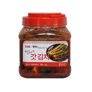 알싸하고 매콤한 맛 갓김치, 1개, 1kg