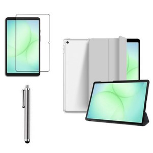 케이스나라 갤럭시탭 A11 플러스 / A11 호환 클리어 투명 케이스 북커버 A11+