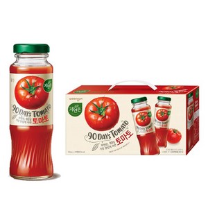 자연은 토마토 음료, 180ml, 24개
