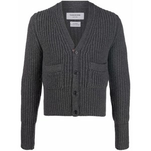 톰 브라운 패치 포켓 캐시미어 가디건, 그레이계열, Numeric 5(KR 115)