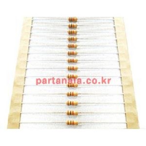 CR 1/4W 엑시얼(DIP)타입 탄소피막저항 J급(±5%) 100개 단위 판매 저항값 옵션선택, 150㏀