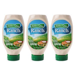 히든밸리 디 오리지널 랜치 드레싱, 591ml, 3개