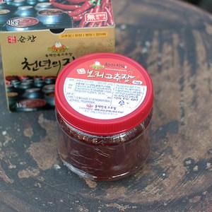 순창 동백 고추장 보리고추장 1kg 보자기, 1개