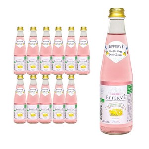 에페브 로즈핑크 스파클링 음료, 330ml, 12개