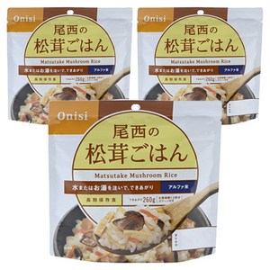 오니시식품 송이밥, 100g, 3개