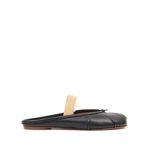 메종 마르지엘라 타비 가죽 발레리나 뮬, Europe 37(KR 240), 블랙계열