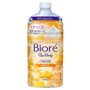 비오레 바디워시 거품타입 금목서 향 리필용, 780ml, 1개