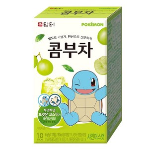 담터 포켓몬 콤부차 샤인머스캣 + 키링 랜덤발송, 5g, 50개입, 1개