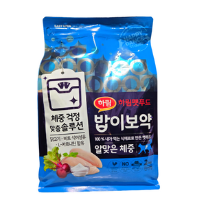 하림펫푸드 전연령 고양이 밥이보약 기능성 사료, 다이어트(체중유지), 2kg, 1개