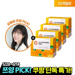 광동 비타500 데일리 메가 비타민C 3000 고함량 비타민c, 270g, 4개