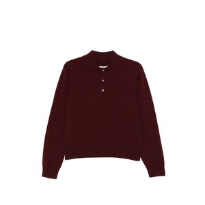 메종 마르지엘라 버튼 클로저 폴로 탑, 레드계열, Standard M(KR 66)