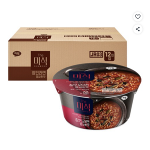 더미식 장인라면 맵싸한맛 컵라면 126g, 12개