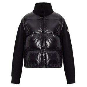 몽클레르 울 패딩 가디건, 블랙계열, Standard L(KR 77)
