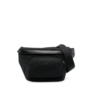 엠포리오아르마니 로고 장식 벨트 백