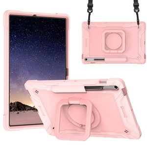 스냅케이스 갤럭시탭 S10 FE 플러스 스퀘어 아머 케이스 어깨끈포함