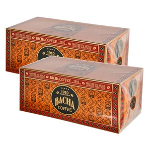 BACHA COFFEE 어써티드 1910 커피 기프트박스, 12g, 25개입, 2개