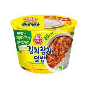 오뚜기 김치참치덮밥 즉석국, 315g, 12개