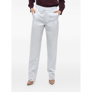 보테가 베네타 새틴 스트레이트 팬츠, 블루계열, Italy 38