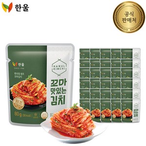 한울 꼬마맛김치80g*30, 80g, 30개