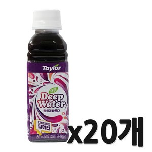 테일러 푸룬 딥워터, 180ml, 20개