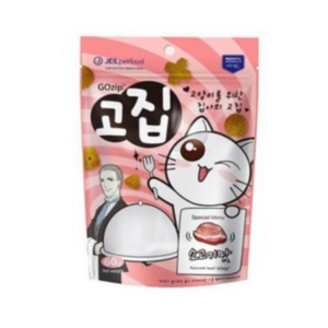 고집 고양이 간식, 소고기, 60g, 12개
