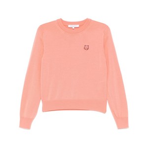 메종키츠네 볼드 폭스 헤드 패치 스웨터