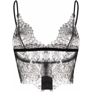 돌체앤가바나 돌체앤가바나 레이스 패널 스파게티 스트랩 브라렛, 블랙계열, Italy 2