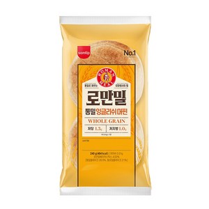 삼립 냉동 잉글리쉬머핀 240g WJT, 1개