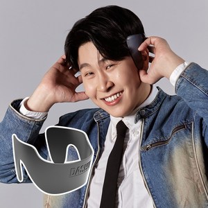 다슈 남성용 데일리 옆머리 누르기 다운펌 기계 퍼펙트 다운텍 오리지널, 1개, 다크 그레이