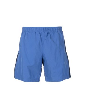 알렉산더맥퀸 셀비지 로고 자카드 스윔 쇼츠, 블루계열, Standard S