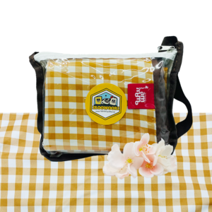 이루우리 여름 해변 바다 피크닉 유치원 1인 미니방수돗자리 가방세트, 오렌지