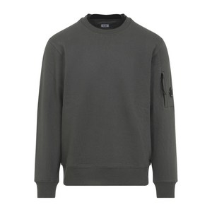 C.P.컴퍼니 지퍼 포켓 크루 넥 스웨트셔츠, 그레이계열, Standard S