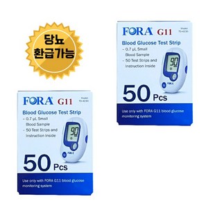포라 혈당시험지 100매, 1개, 1개
